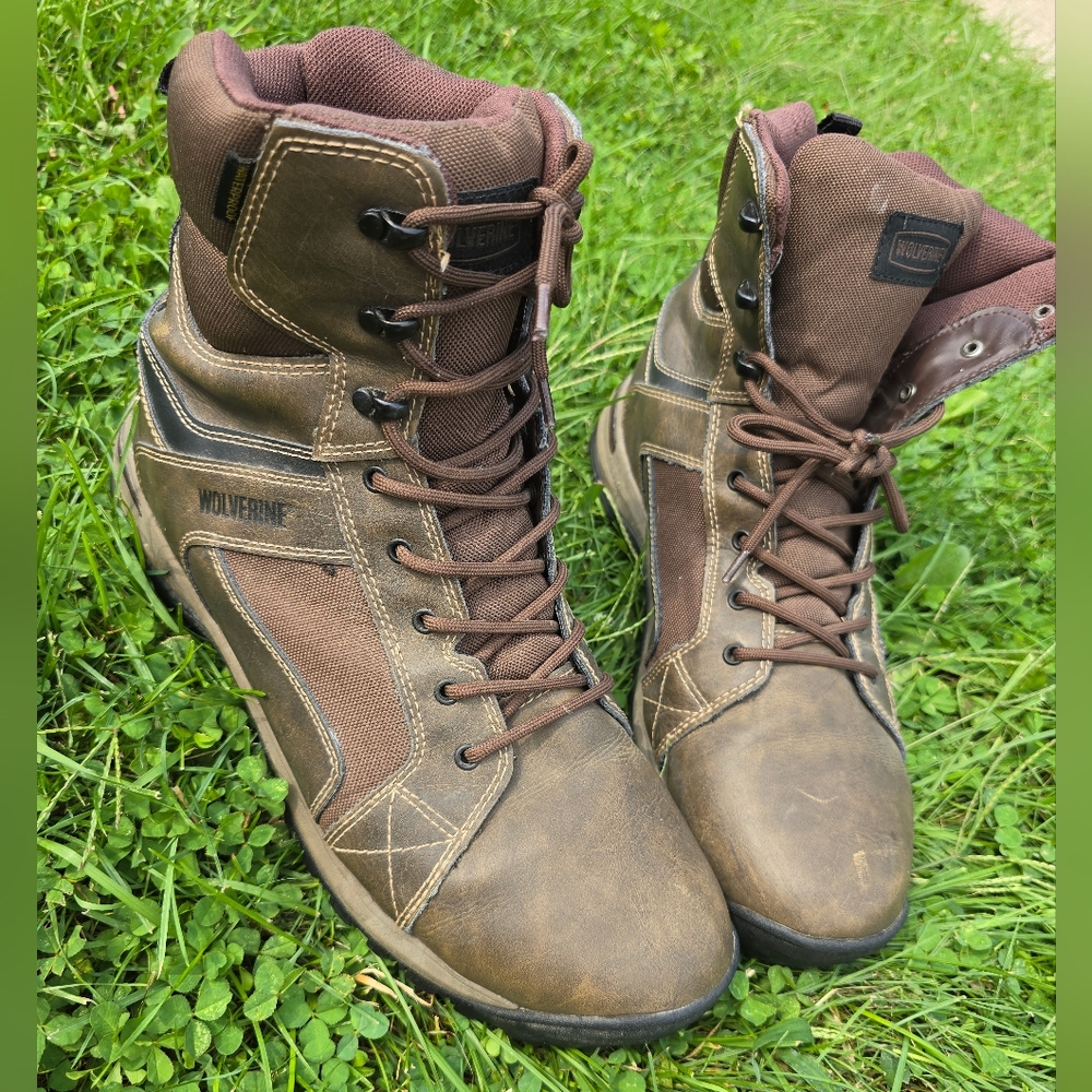 Wolverine Brown Leather Boots